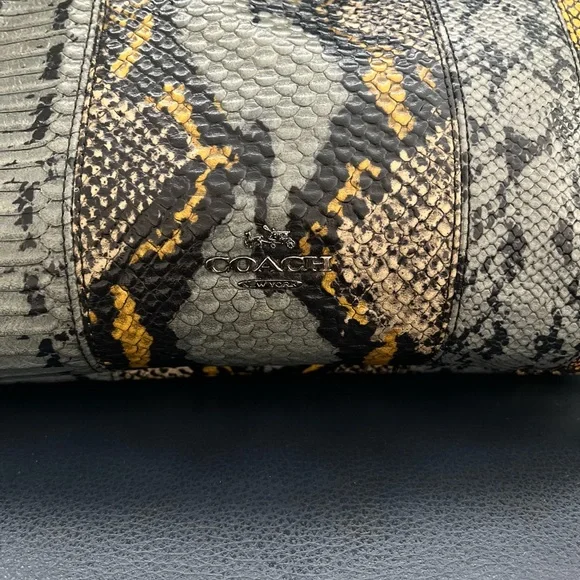AUTHENTIC Coach Snakeskin purse (special edition) - Picture 2 of 13